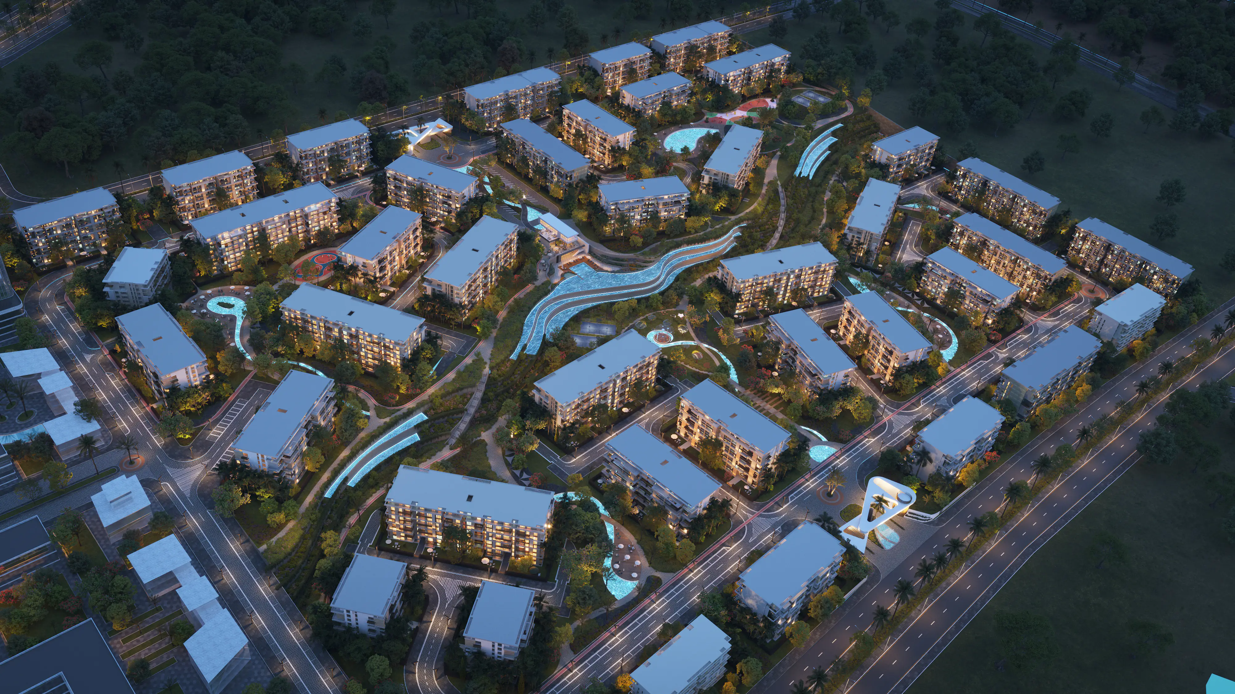 أفضل كمبوندات التجمع السادس: استثمارك المثالي في كمبوند نول التجمع السادس 2 أفضل كمبوندات التجمع السادس